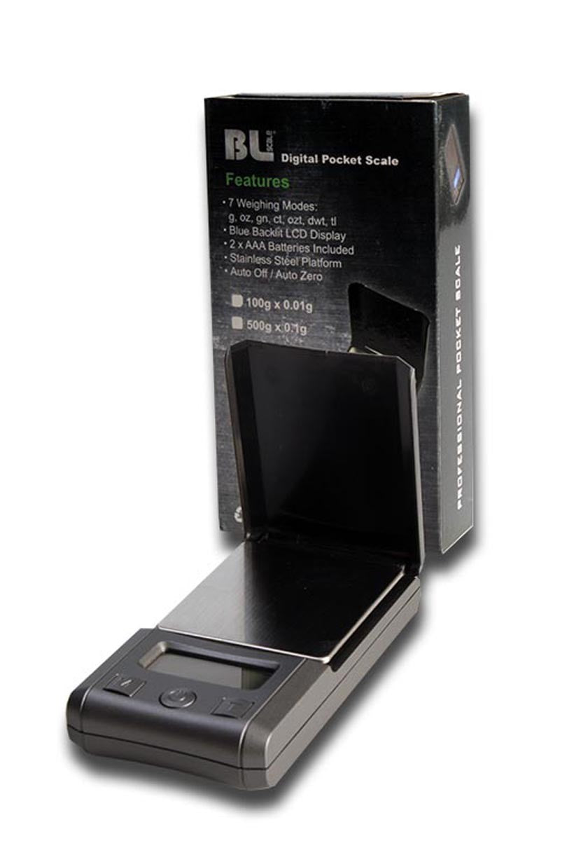 Black Leaf Strumenti di misura BLscale bilancia digitale grigia