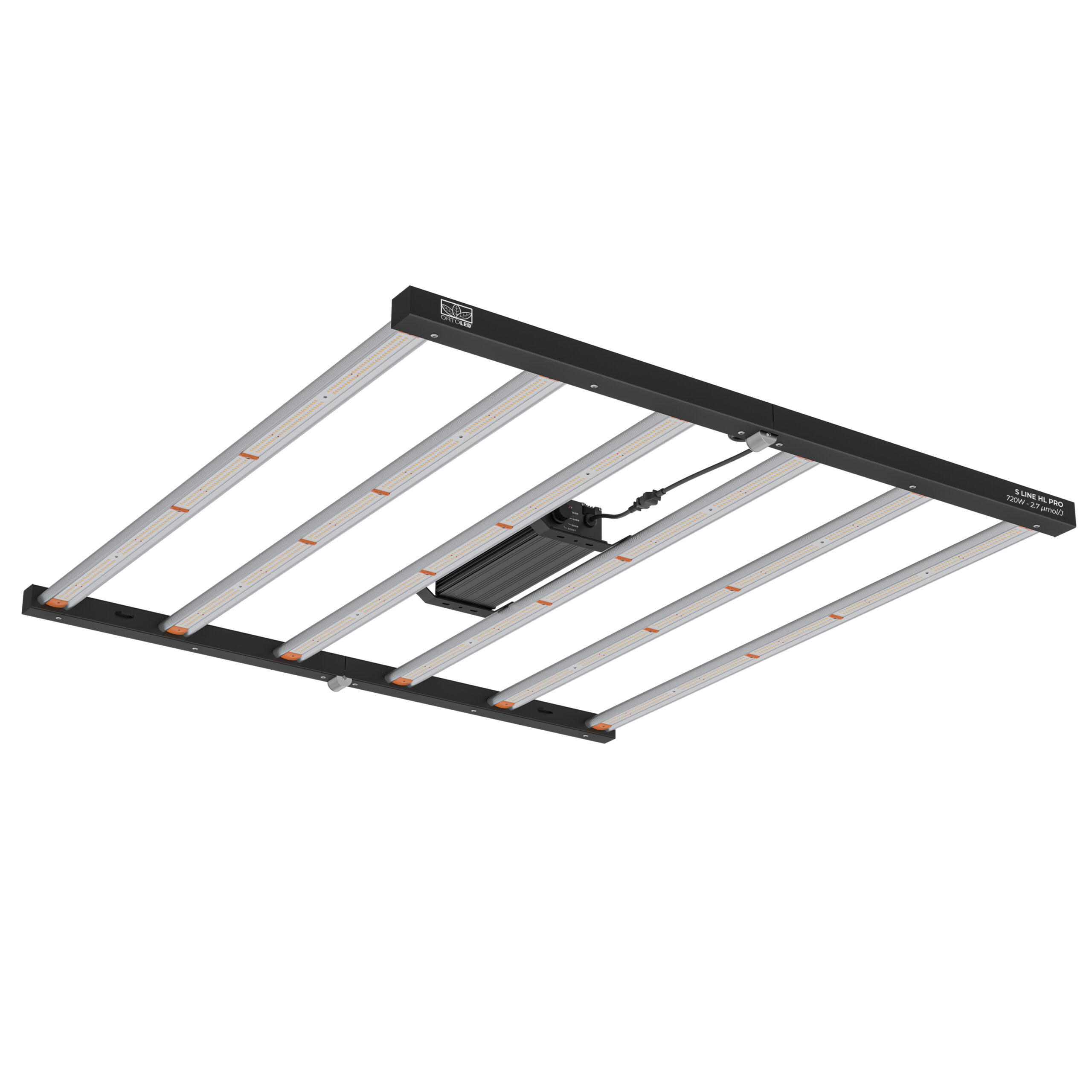 Ortoled Lineari serie ECO S Line Foldable ECO HL Bar Light 2,7 µmol/J 720W PRO lampada LED dimmerabile
