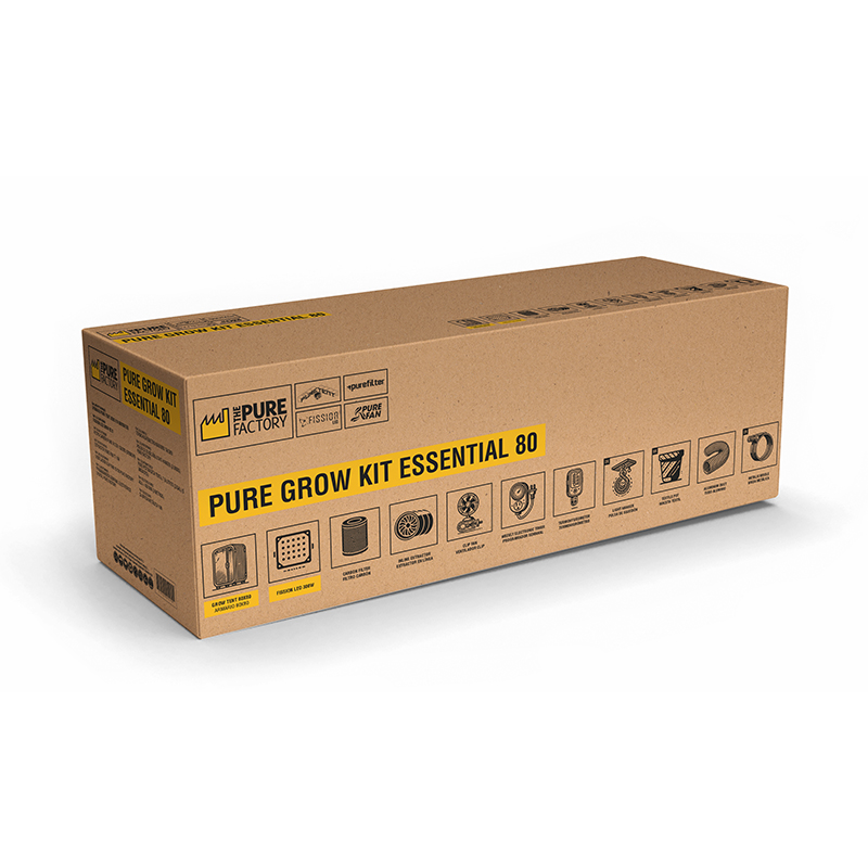 Pure Tent Kits Pure Grow Kit Essential 80 kit LED 80×80×160 cm