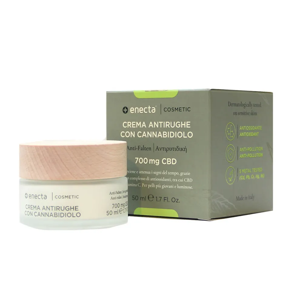 Enecta 700mg CBD Crema Anti-Età 50 ml