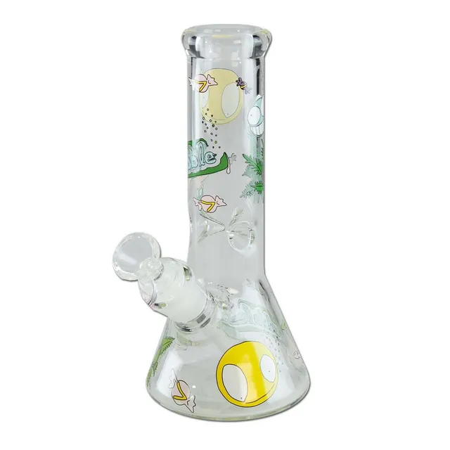 Plantadiscount Parafernalia Freaky Bubbles Flask Bong S bong con camera del ghiaccio