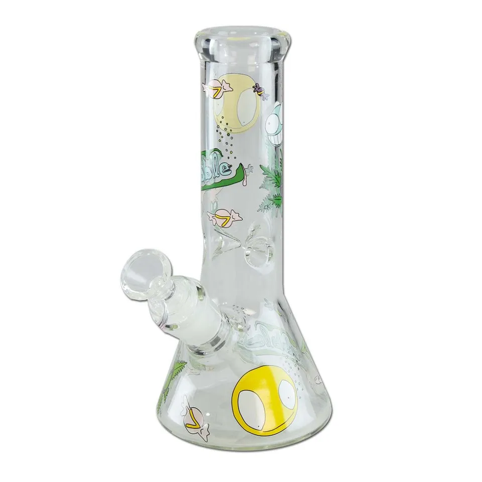 Plantadiscount Parafernalia Freaky Bubbles Flask Bong S bong con camera del ghiaccio