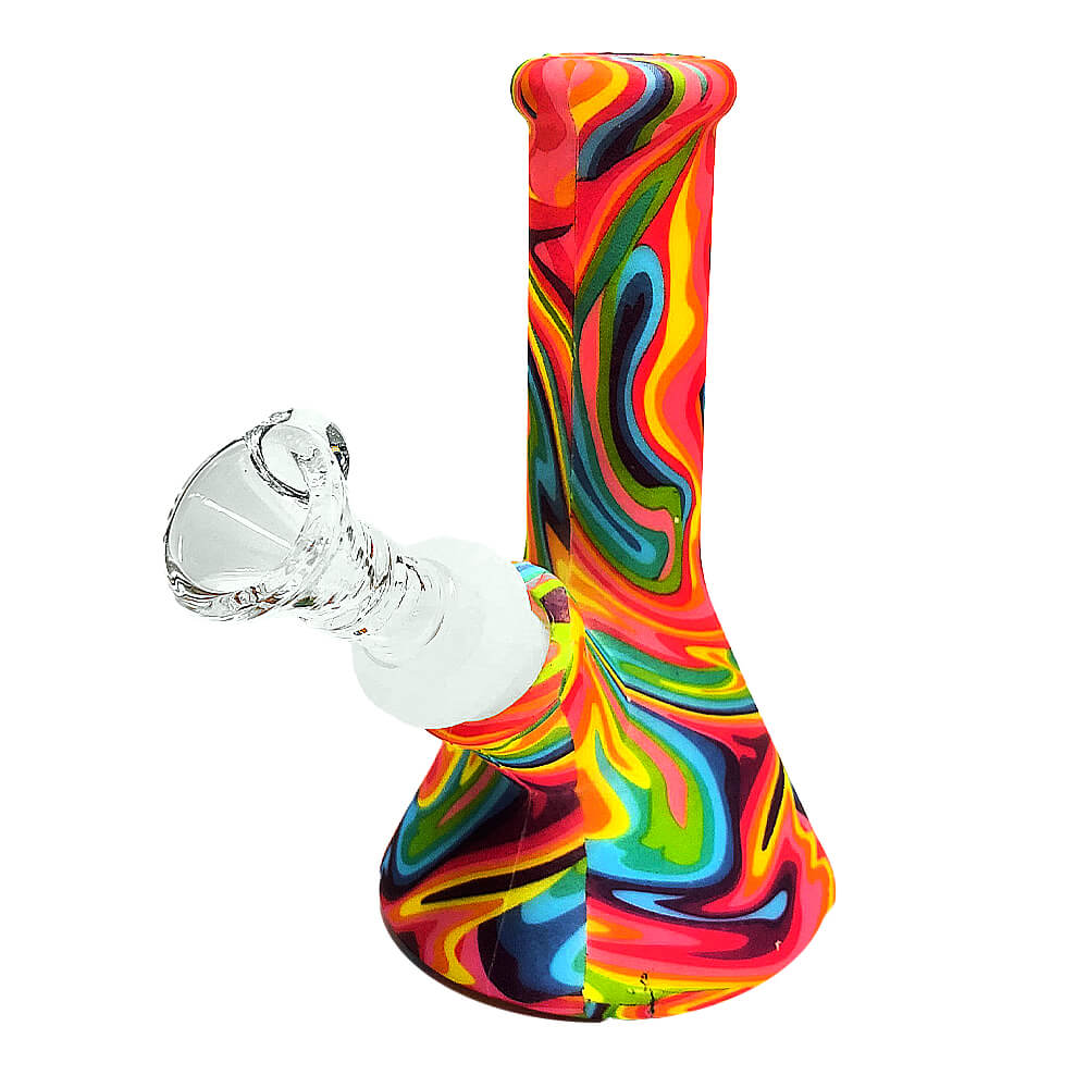 Plantadiscount Parafernalia Bong in Silicone Cartoni 13 cm