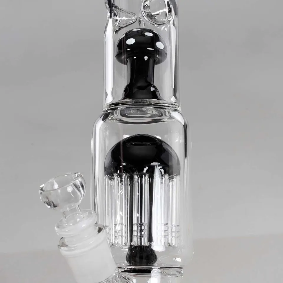 BLAZE Parafernalia Mushroom Icebong10-Arm Percolator bong in vetro borosilicato