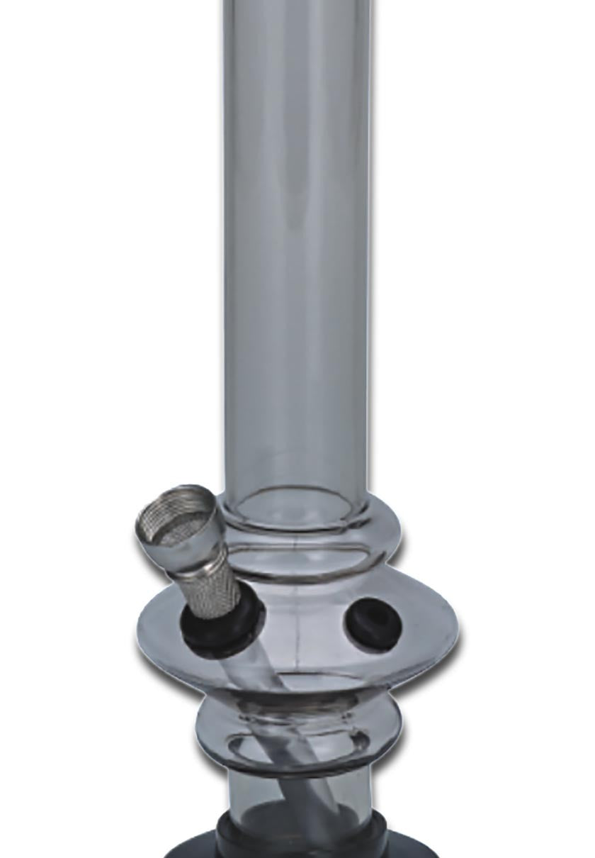 Plantadiscount Parafernalia Acrylic Bong in acrilico con chillum in metallo