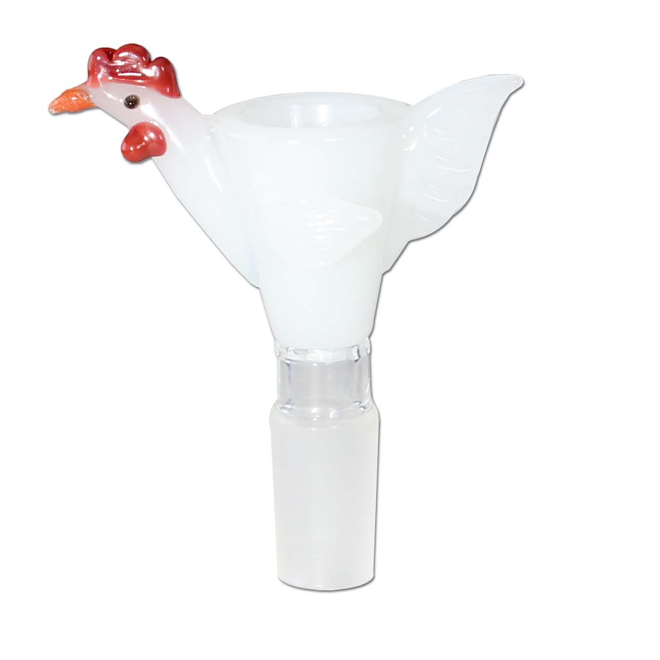 Parafernalia Herb Bowl Chicken braciere SG 14 in vetro colorato