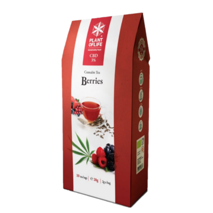 Plant of Life Alimenti Tisana alla canapa naturale 10 bustine da 1,5 g