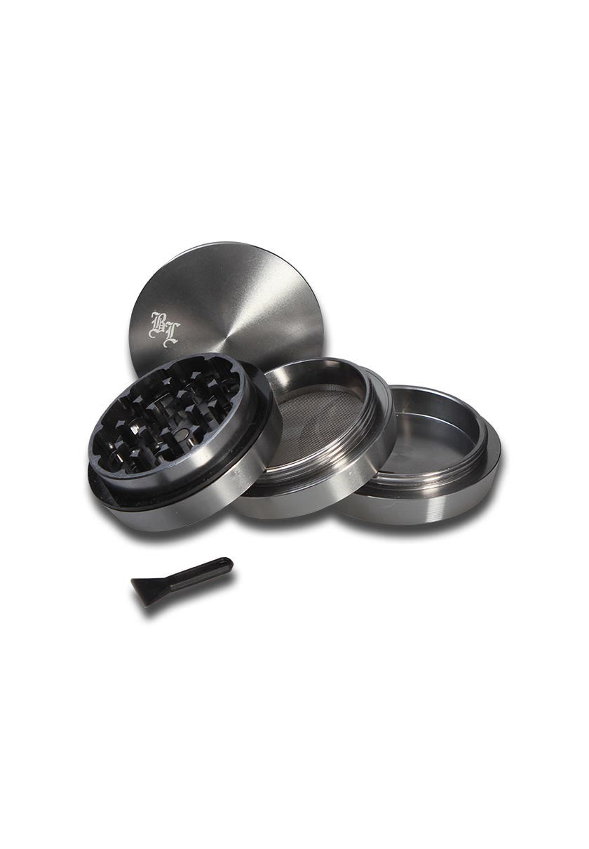 Black Leaf Step-Grinder 4-tpart grande grinder in alluminio