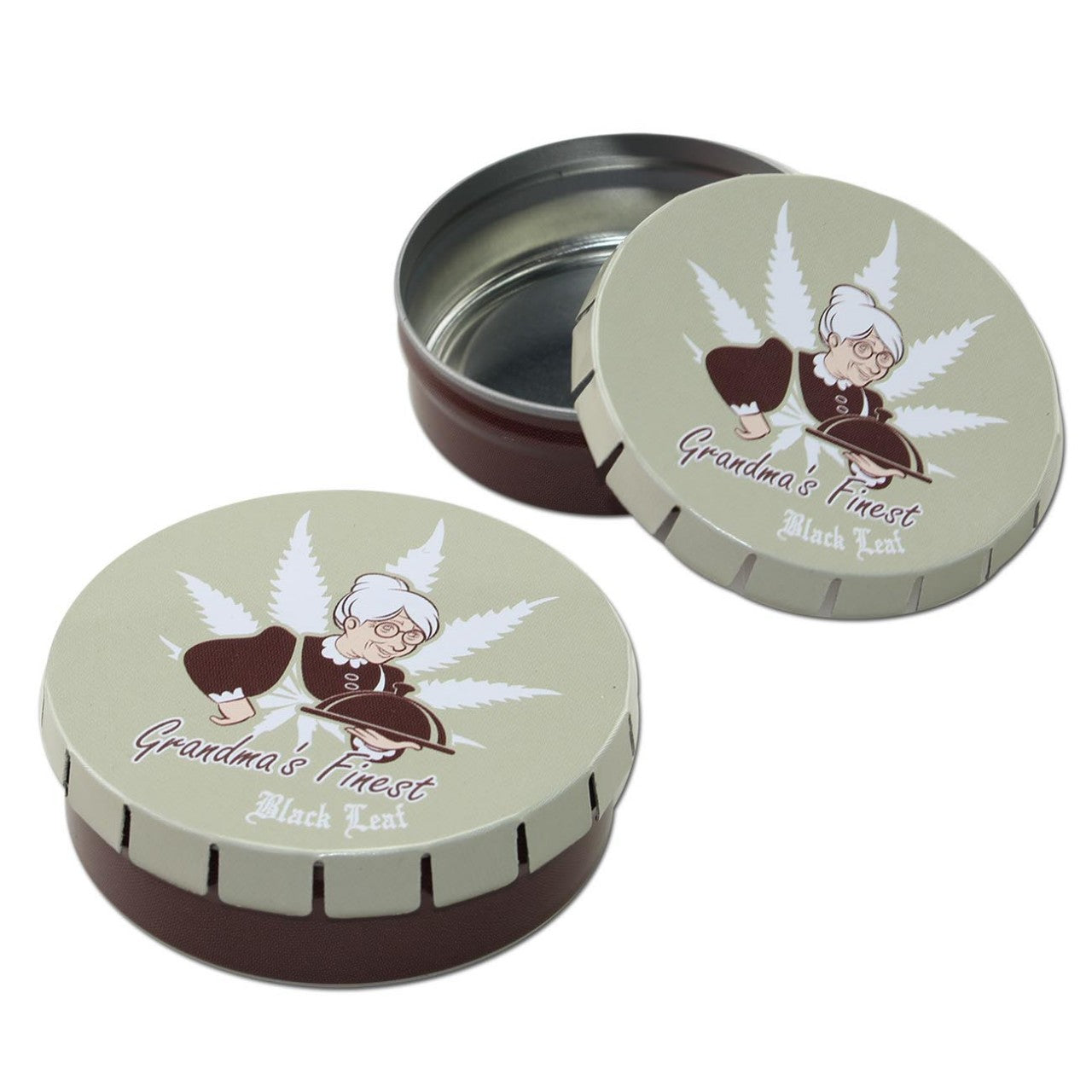 Black Leaf Grandma's Finest ClickClack scatola tascabile