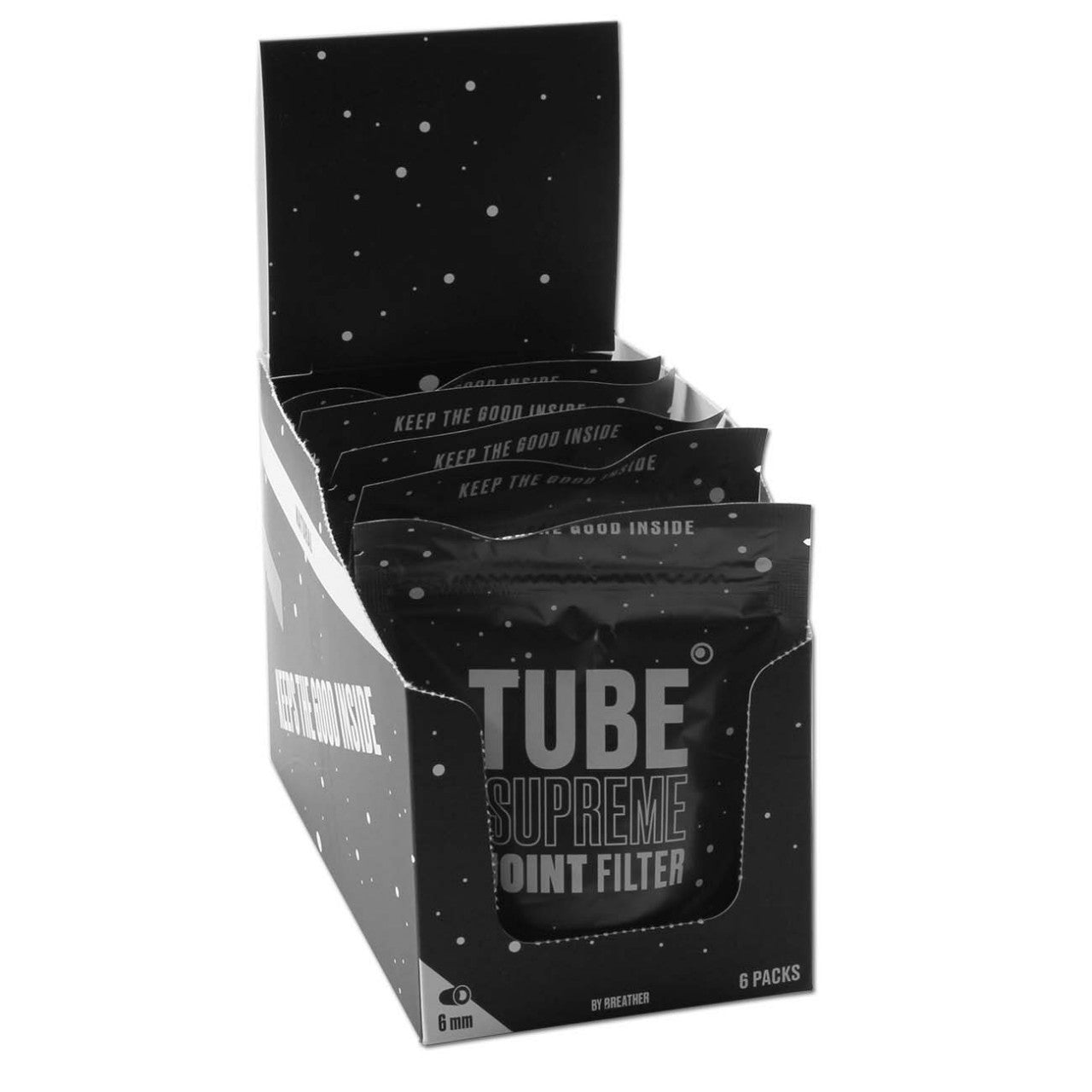 Breather TUBE Supreme filtri Natural in legno