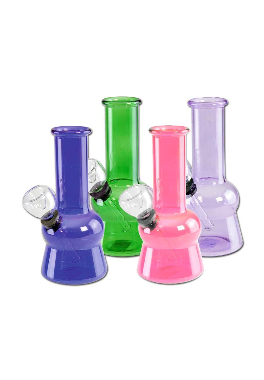 Plantadiscount Parafernalia Glass Bong mini transparent coloured bong colorato