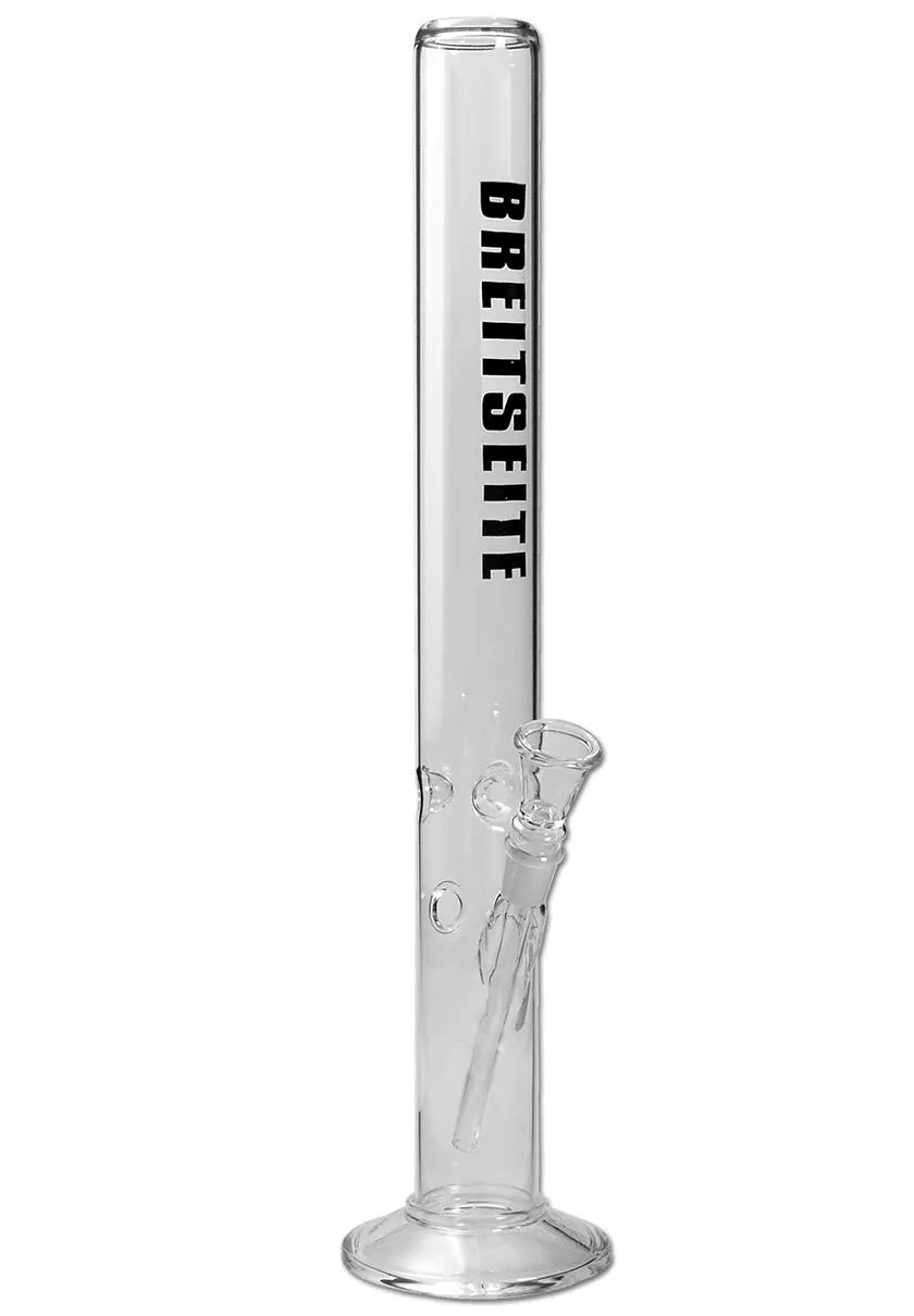 Breitseite Cylinderbong Ice bong in vetro con punte per ghiaccio