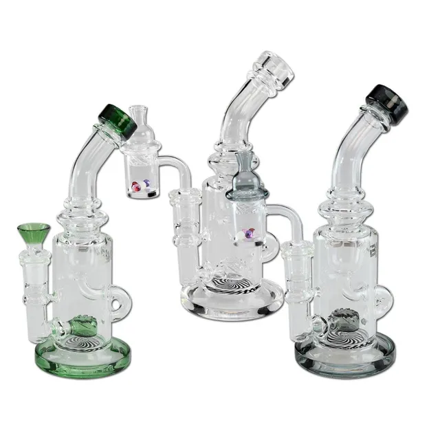 BLAZE Recycle Bong for Herbs/Oil with Carb Cap bong per erbe e concentrati