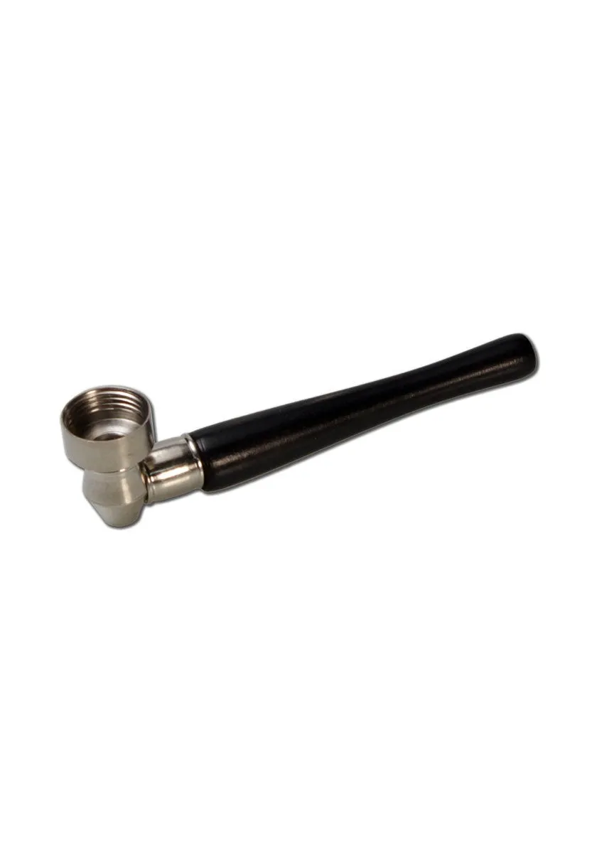 Plantadiscount Parafernalia Screwable Smoking Pipe pipa smontabile in metallo
