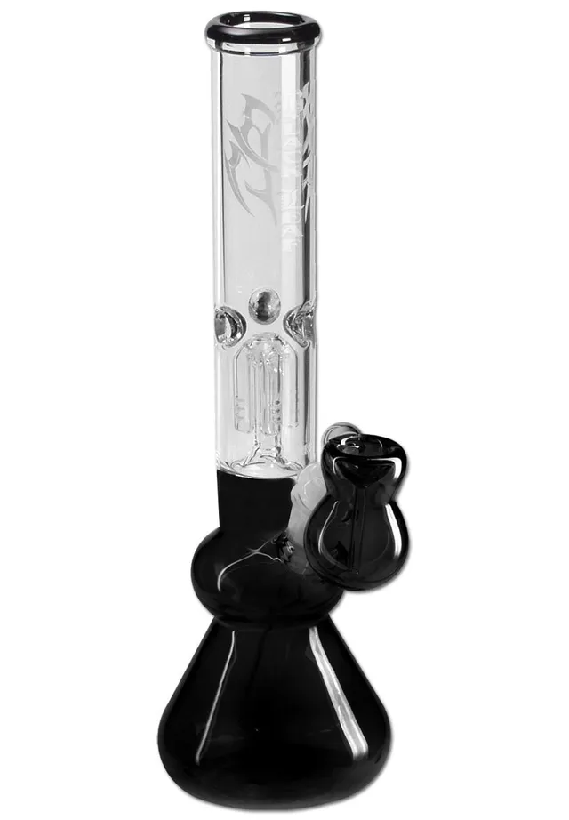 Black Leaf Parafernalia Fly Ice Bong 4-Arm Percolator bong con precooler