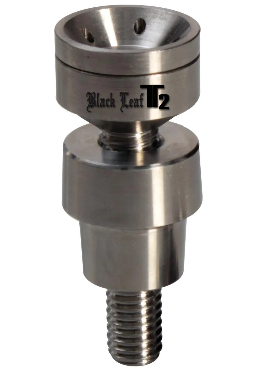 Black Leaf Parafernalia Black Leaf T2 Titanium Oil Nail nail domeless in titanio