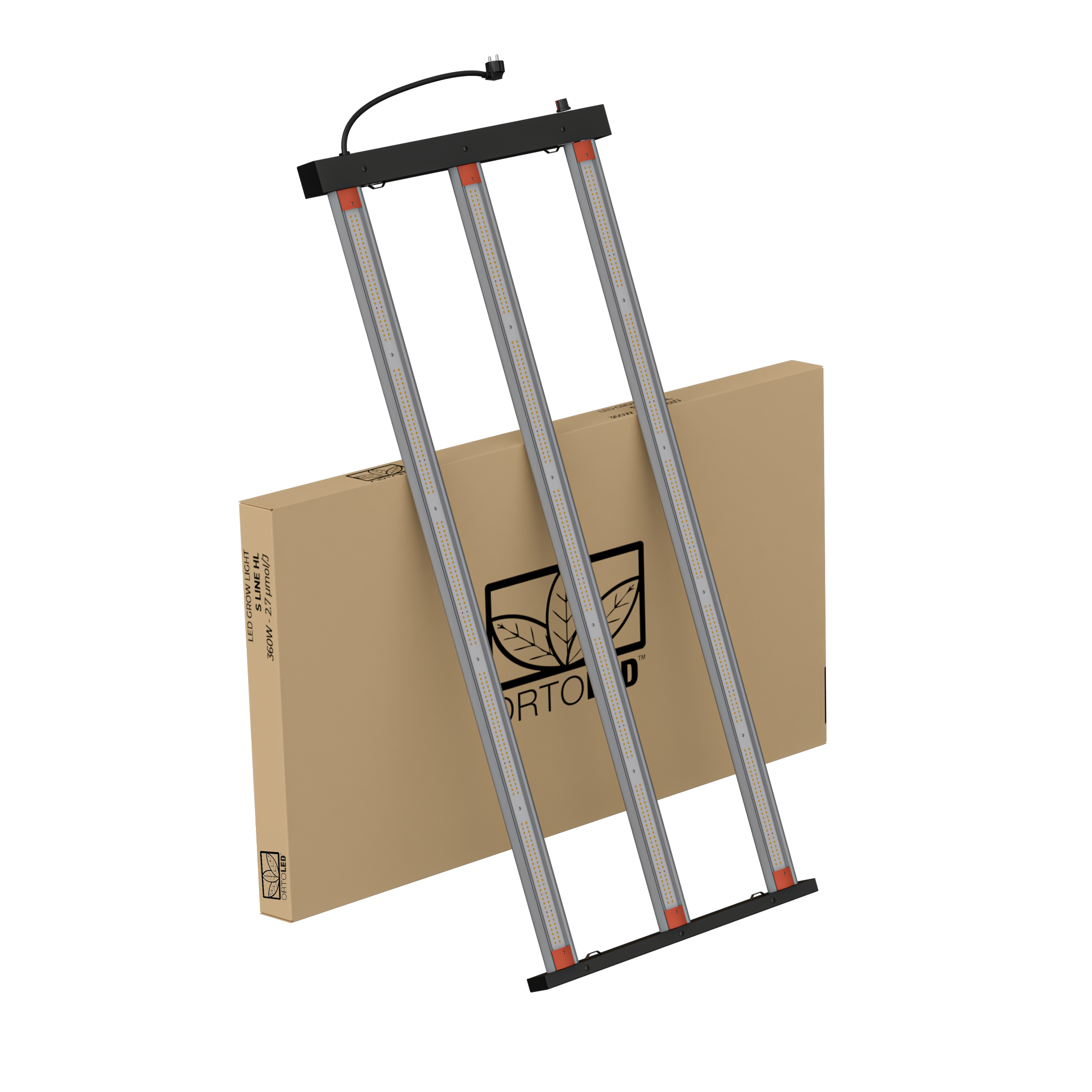 Ortoled S Line HL Bar Light lampada LED 360W 60x120 cm 2,7 µmol/J