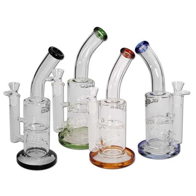 Parafernalia BLAZE GLASS Bong with Turbine Drum Percolator bong in borosilicato 5 mm