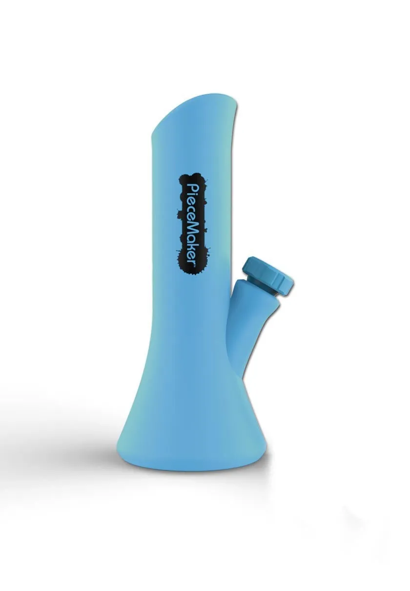 PieceMaker Kali Indy Glow bong in silicone pieghevole