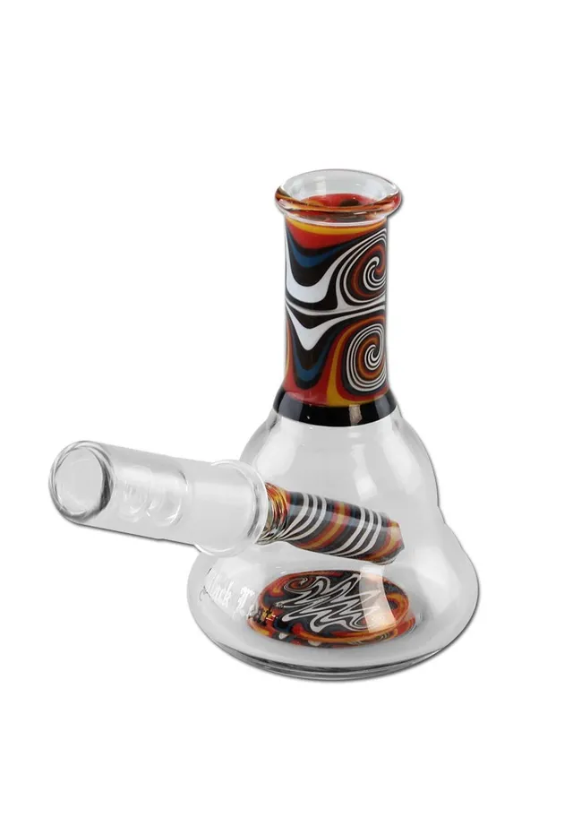 Black Leaf Mini Oil Bong blu multicolore
