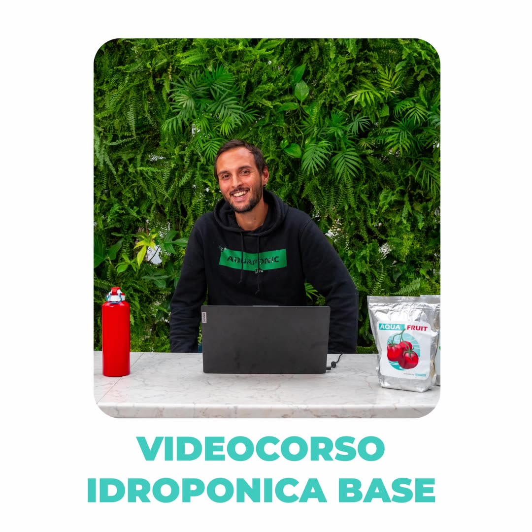AQUAPONIC DESIGN STARTER KIT NUTRIZIONE kit 20 l con sonda pH ed EC