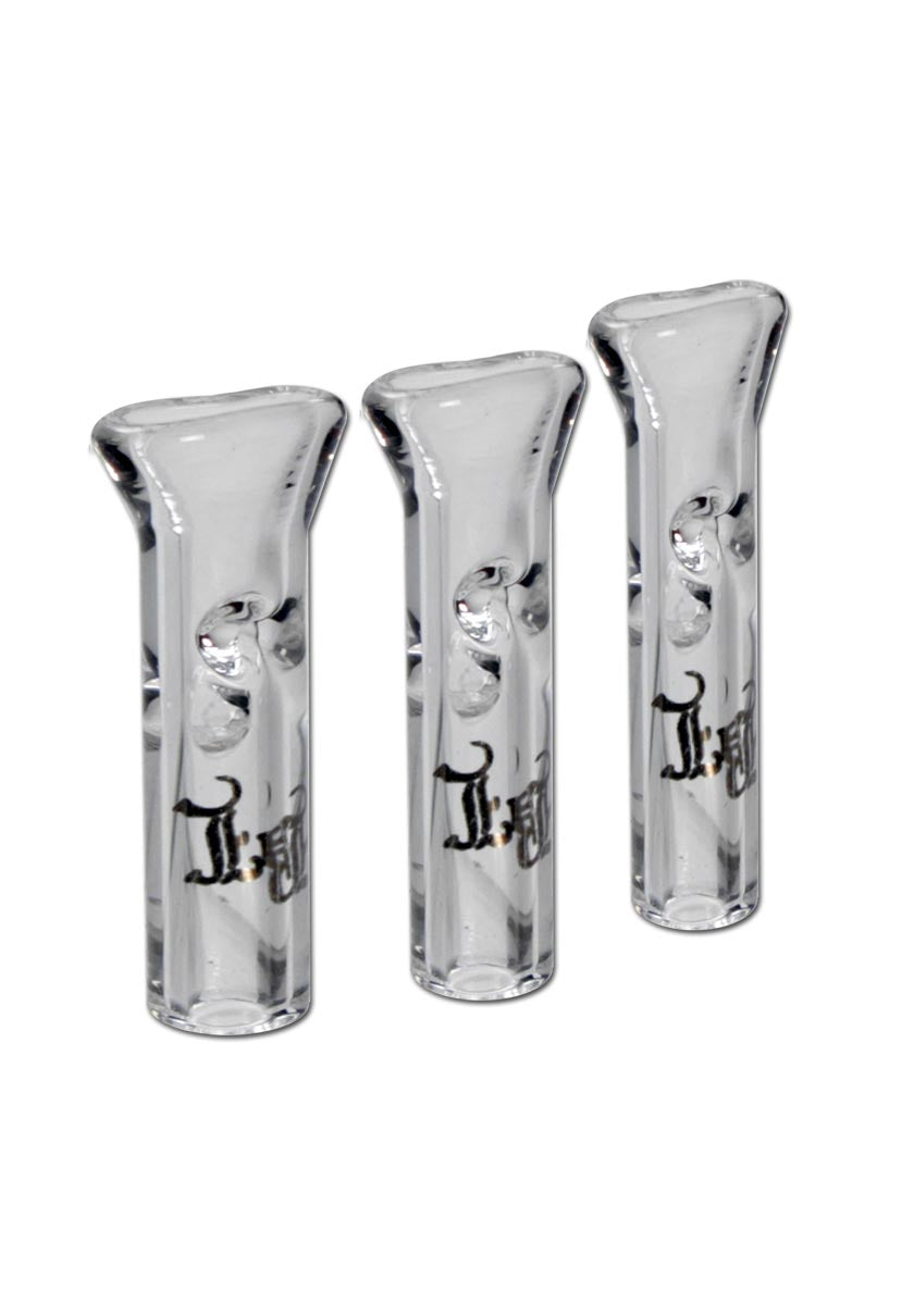 Black Leaf Parafernalia FILTRI VETRO Glass Tips 6/7/8mm borosilicato