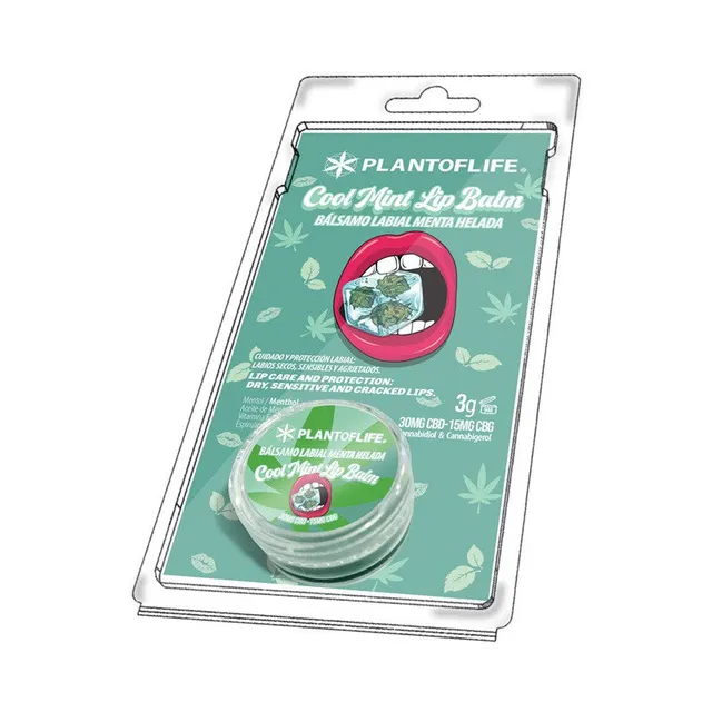 Cosmesi Balsamo labbra Lip Balm 1% CBD 0,5% CBG 3G da 3 g