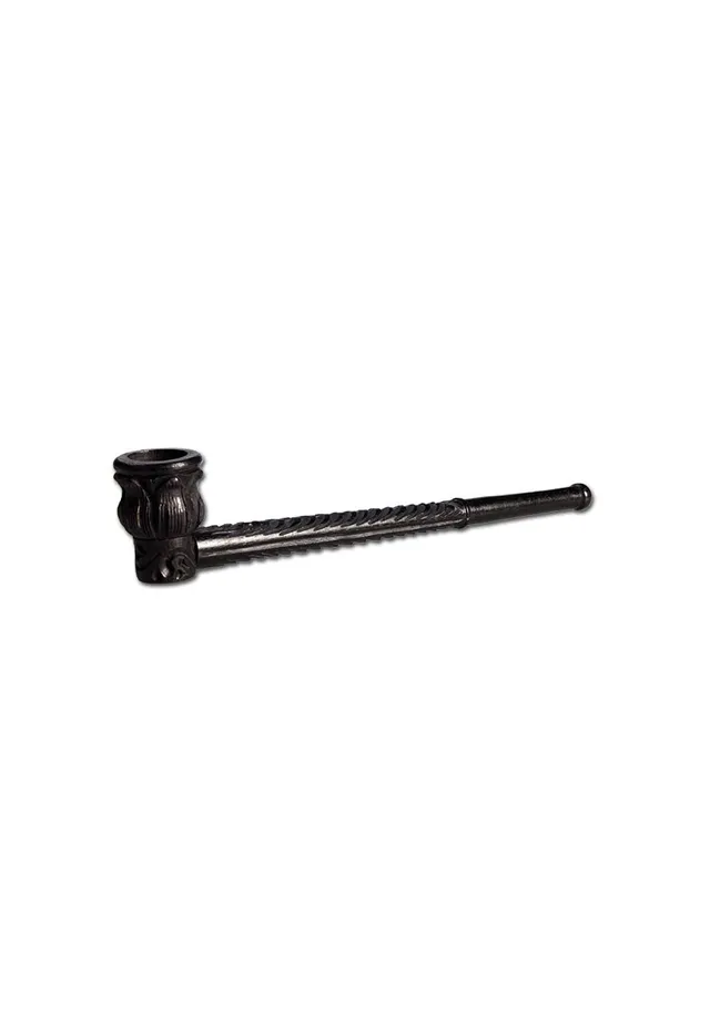 Plantadiscount Ebony Pipe pipe con raccordo a vite
