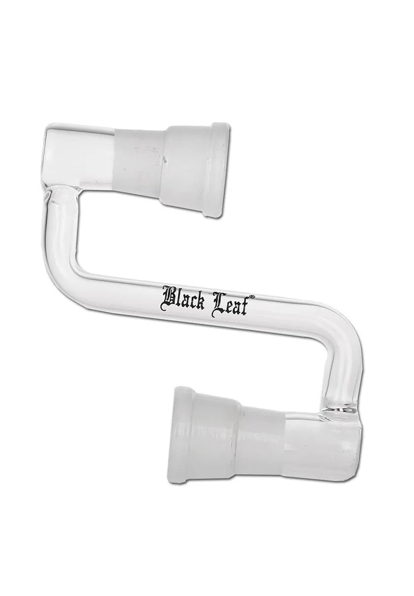 Black Leaf Parafernalia Drop Down Adapter 4 in 1 Angle 90° adattatore bong in vetro