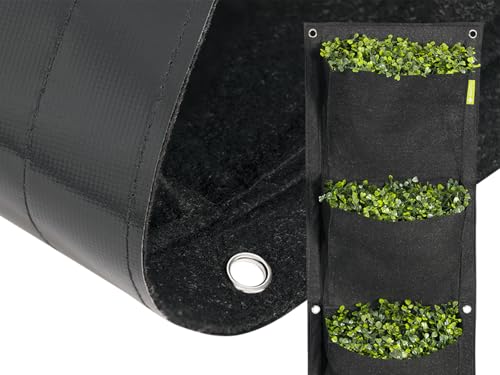 Garden HighPro PROPOT WALL 4 vaso da parete 4 scomparti in PET riciclato