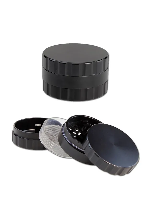 Plantadiscount Parafernalia Grinder in alluminio 3-part macinino 3 pezzi