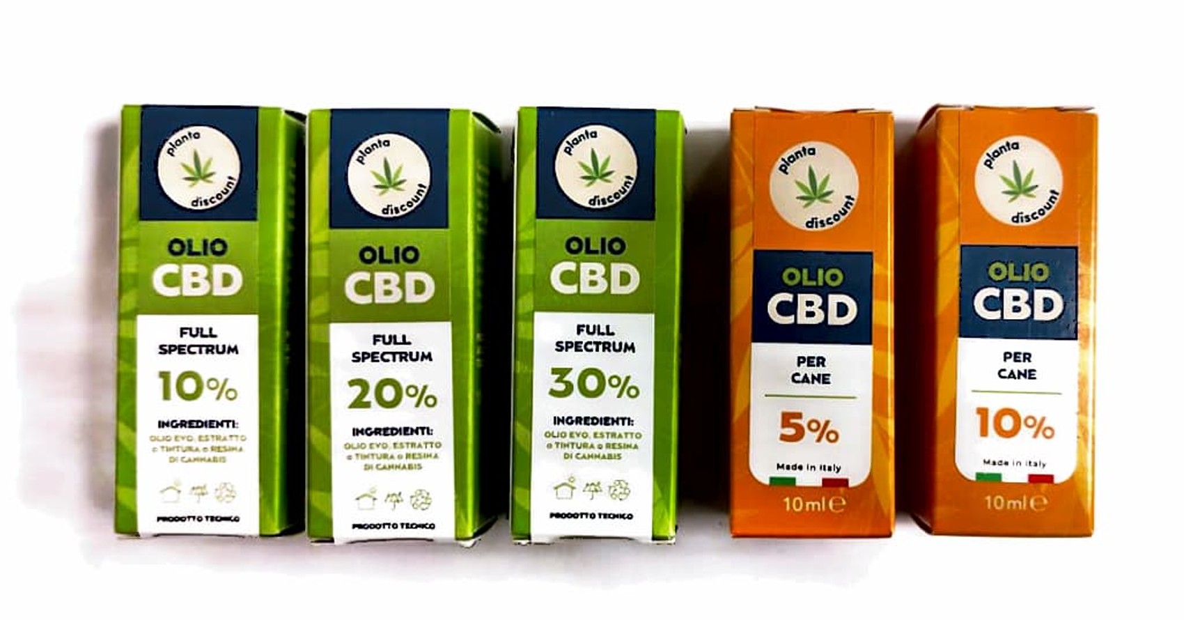 Planta Discount Olio di CBD Full Spectrum olio CBD 10%, 20% o 30%