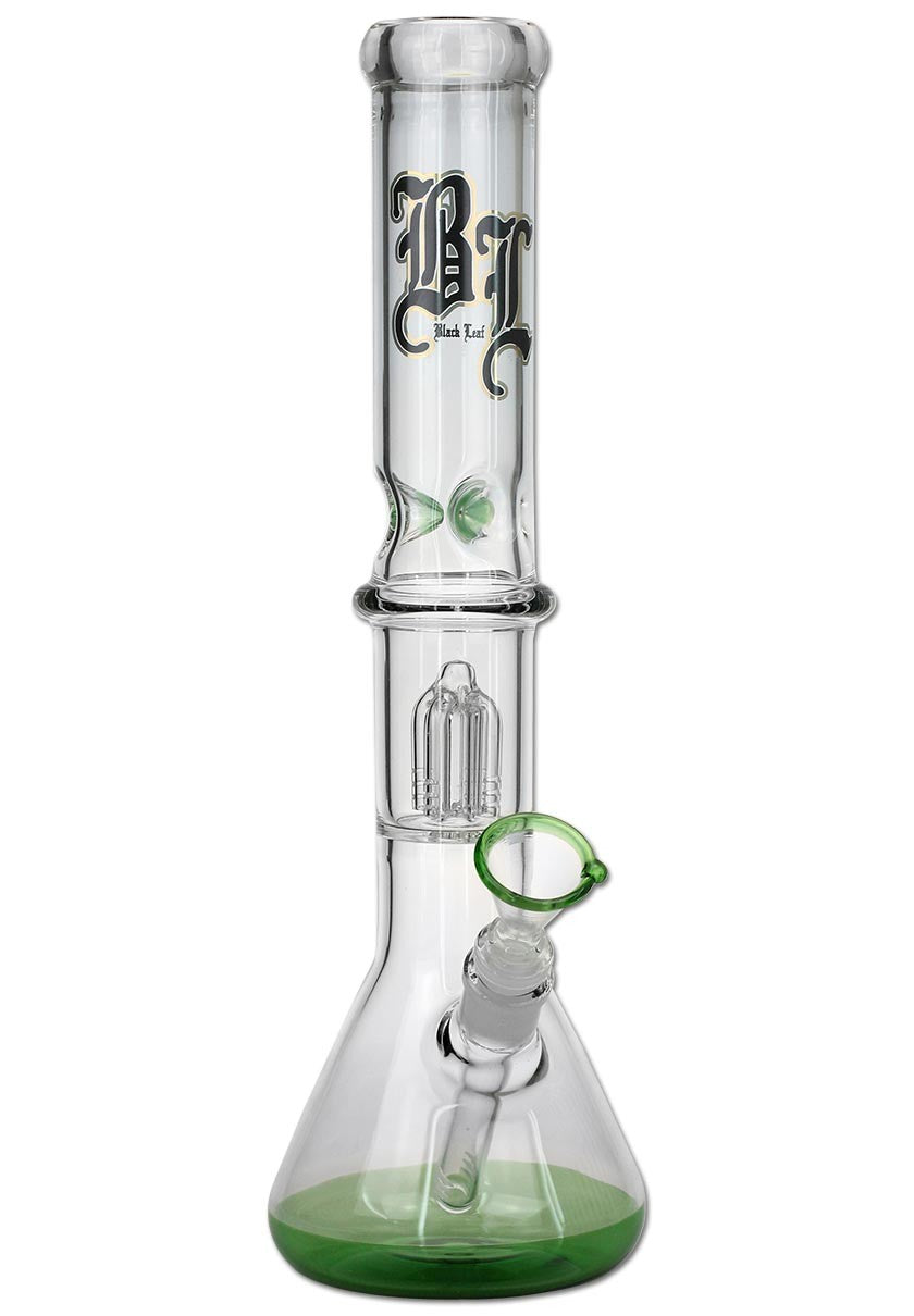 Plantadiscount Parafernalia BL Glass Bong Ice 4-Arm Percolator green bong 4 bracci