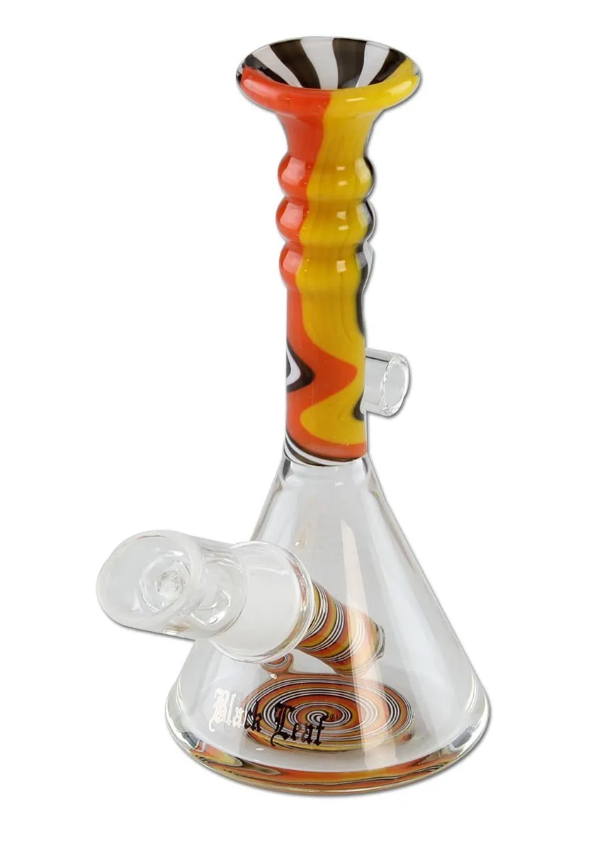 Black Leaf Mini Oil Bong bong arancione multicolore