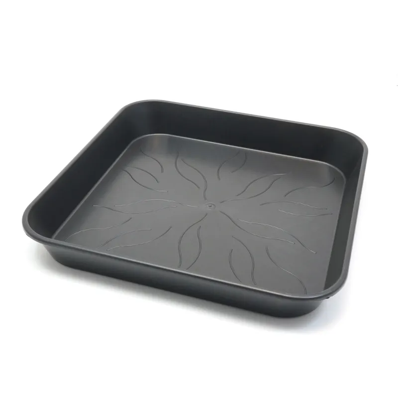Pure Tent Vasi e vaschette Piastra quadrata di fabbrica pura piatto per vasi