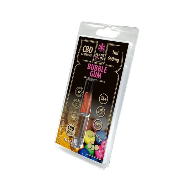 Plantadiscount Cbd CARTRIDGE BUBBLEGUM 0,5ML 66% CBD cartuccia 0,5 ml