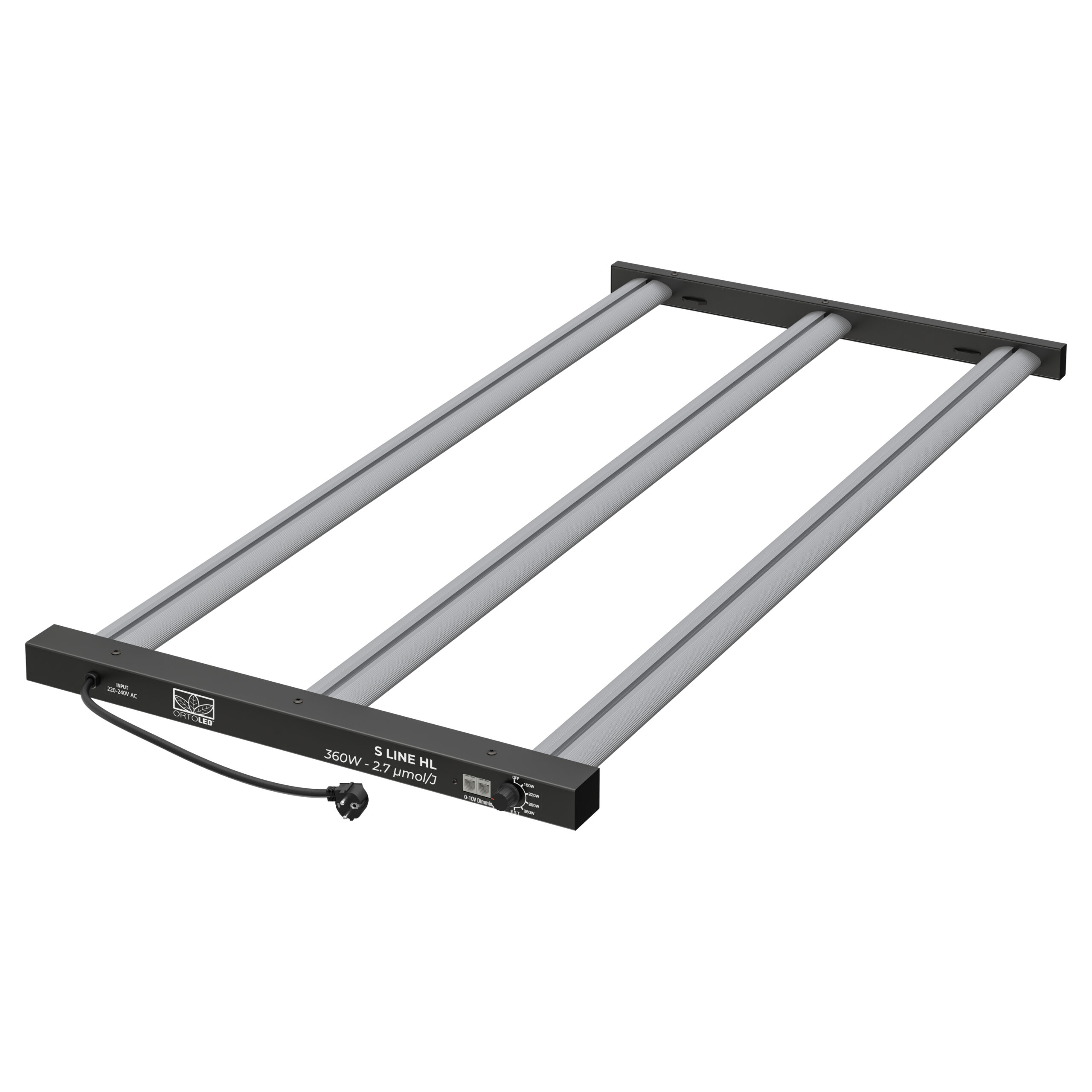 Ortoled S Line HL Bar Light lampada LED 360W 60x120 cm 2,7 µmol/J