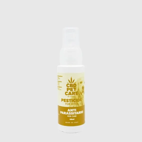 CBWEED Antiparassitario Spray per Cani 50 ml CBD e neem