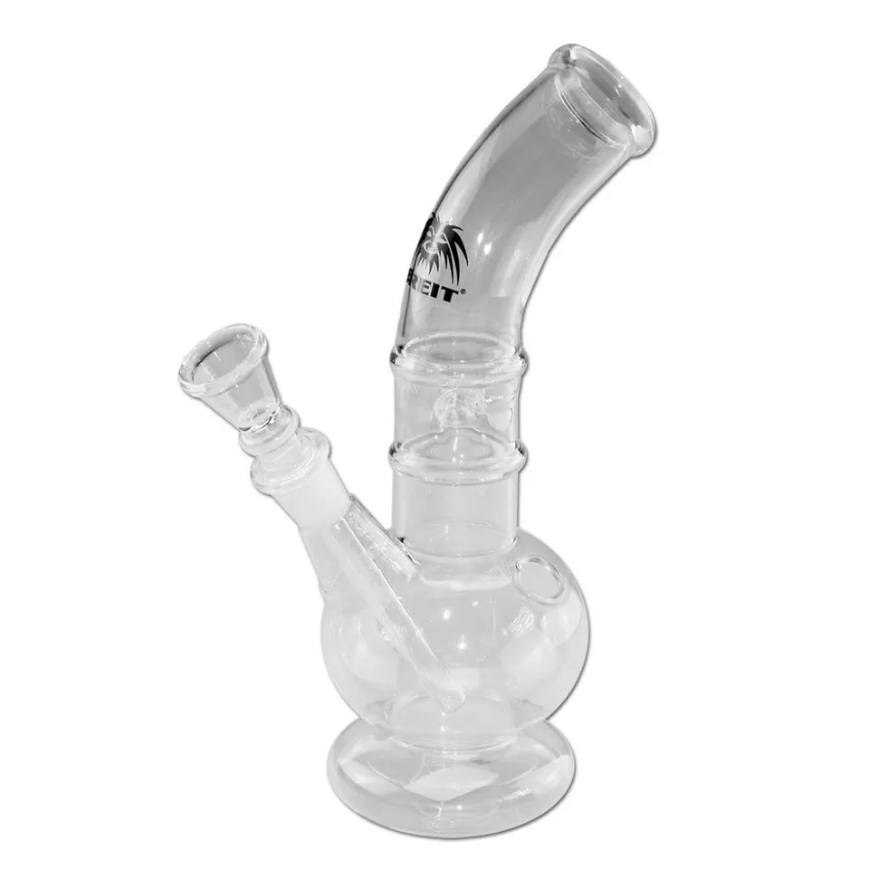 BREIT Parafernalia Ice Bong bent Tube bong ghiaccio borosilicato