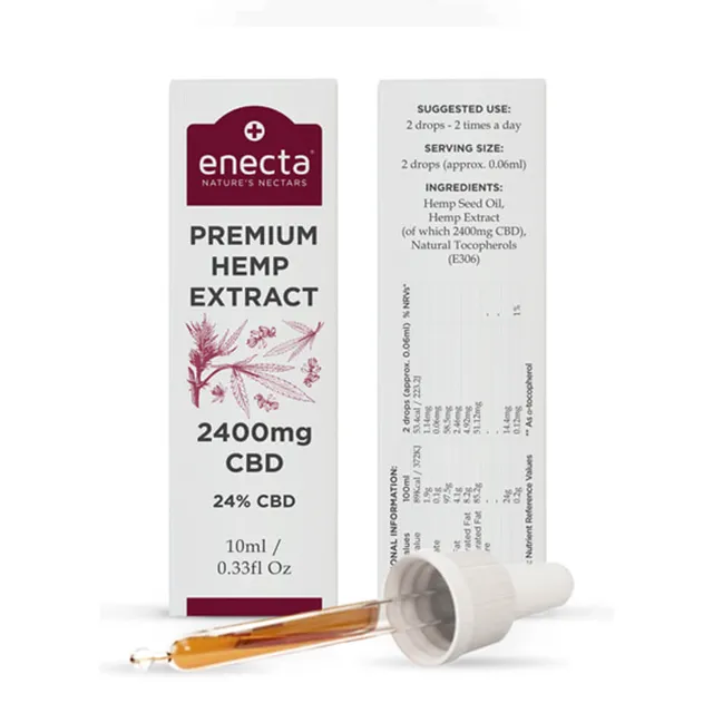 Enecta 24% CBD Olio 2400mg 10ml olio CBD
