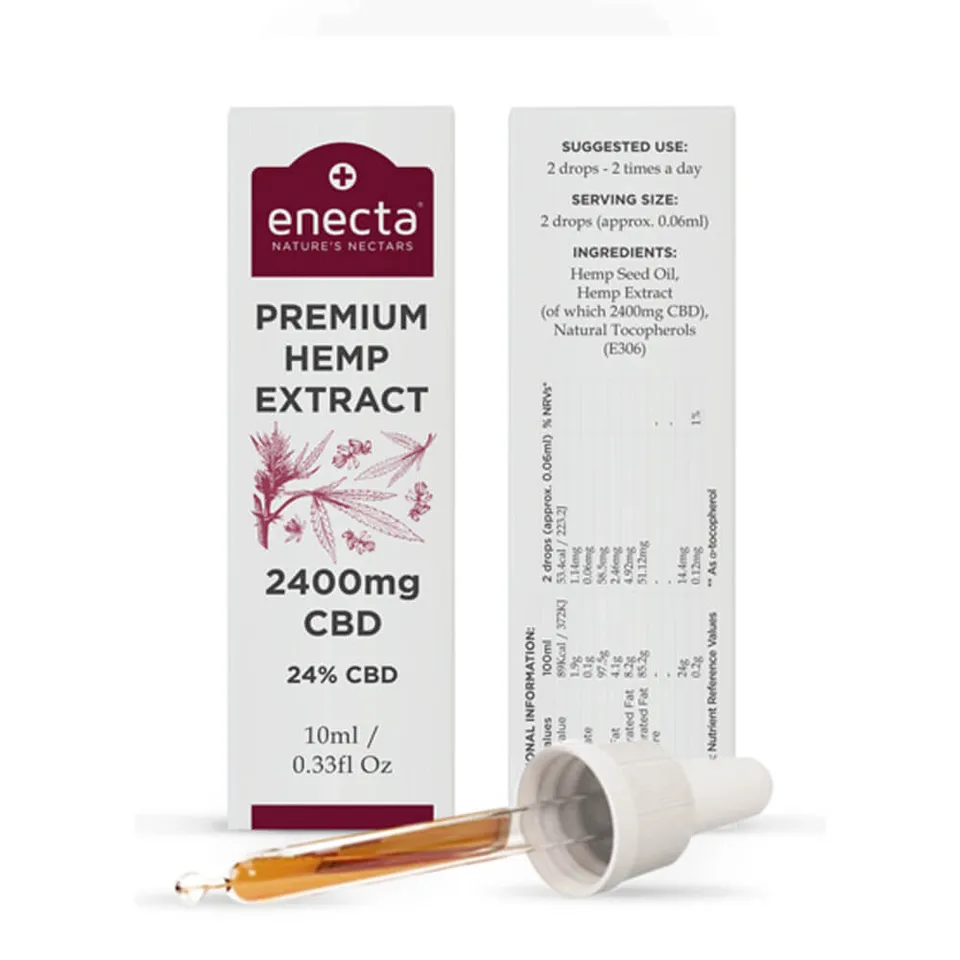 Enecta 24% CBD Olio 2400mg 10ml olio CBD