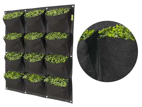 Garden HighPro PROPOT WALL 12 vaso da parete 12 scomparti in PET riciclato