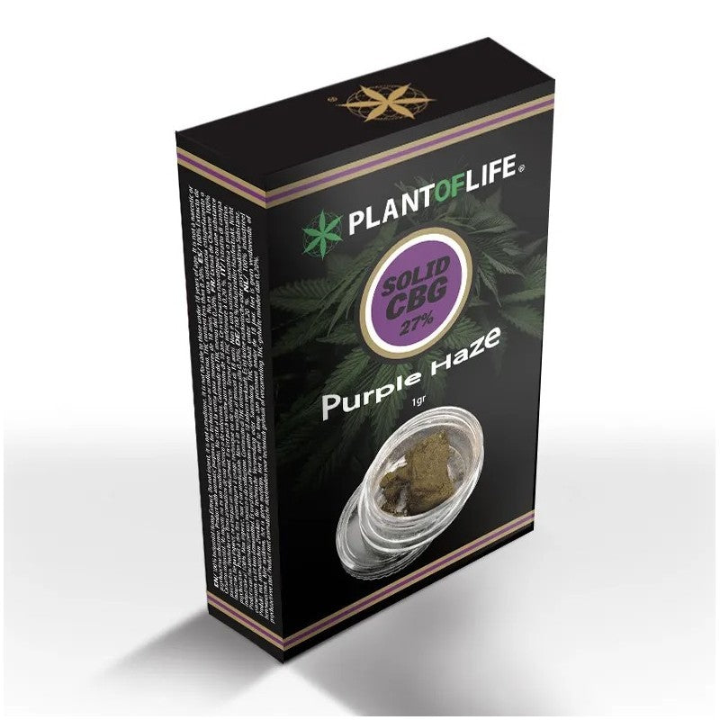 Plantadiscount Cbd SOLID CBG 27% PURPLE HAZE 1G - VENDING solido 1 g