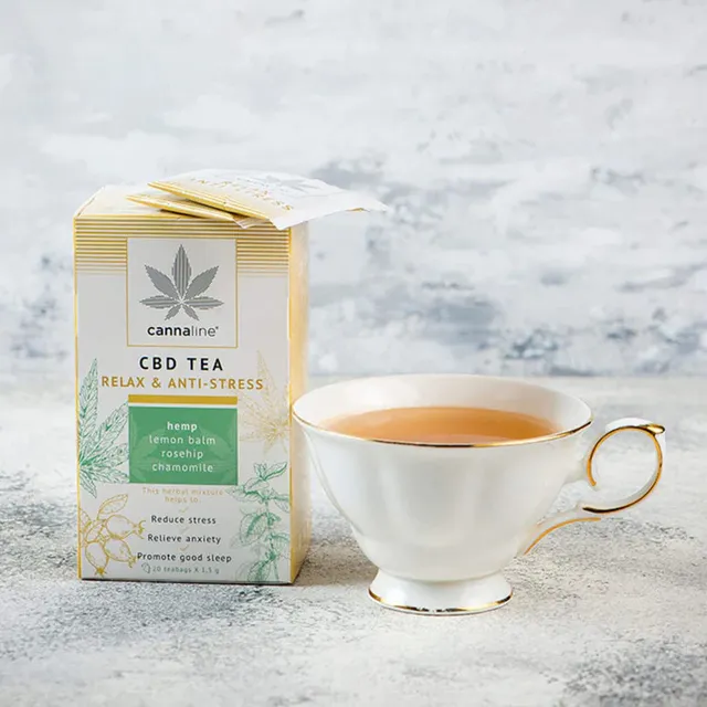 Cannaline Alimenti Tisana Cannaline CBD tisana