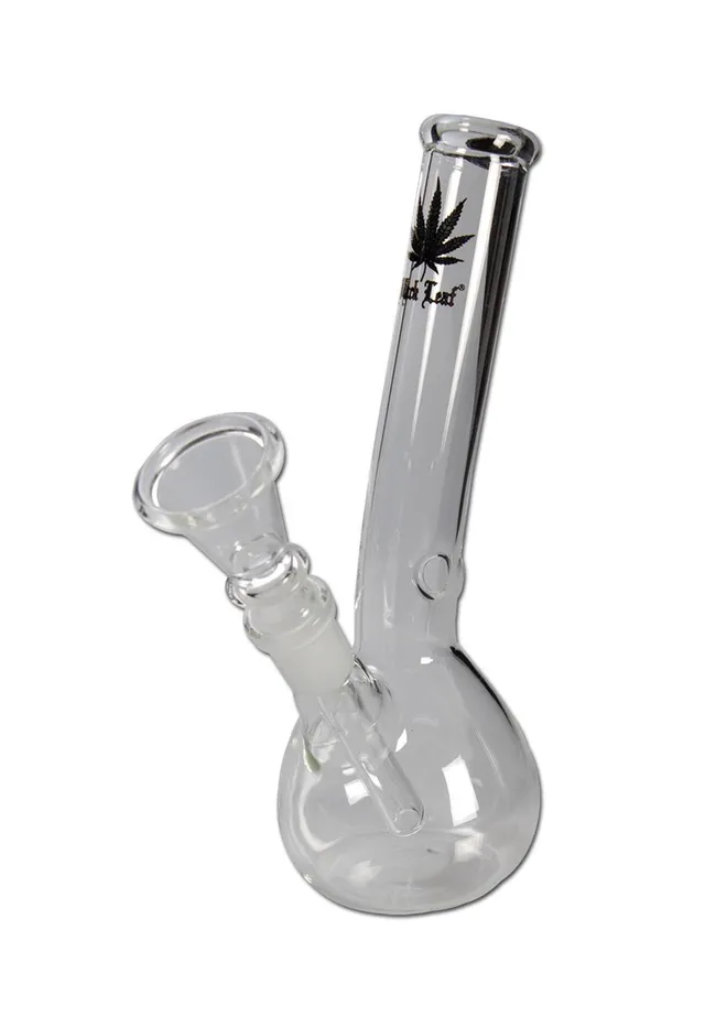 Black Leaf Glasbong Golden Leaf bong in vetro