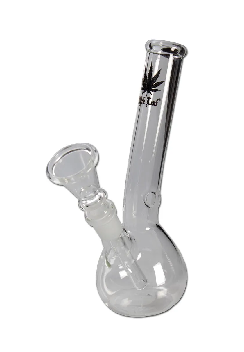 Black Leaf Glasbong Golden Leaf bong in vetro
