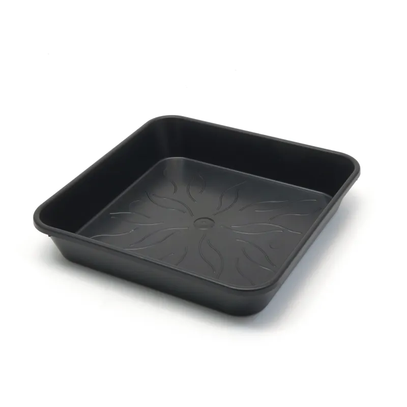 Pure Tent Vasi e vaschette Piastra quadrata di fabbrica pura piatto per vasi