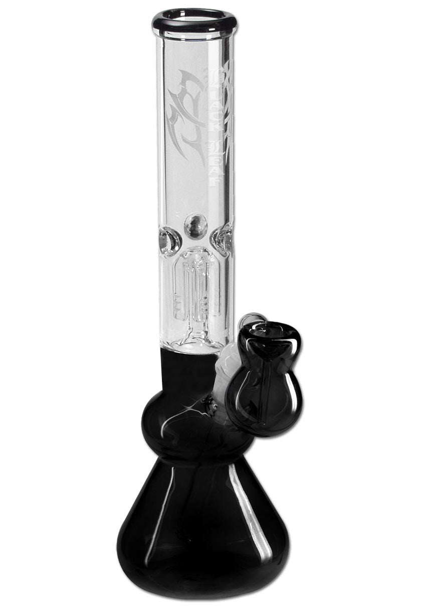 Black Leaf Parafernalia Fly Ice Bong 4-Arm Percolator bong con precooler
