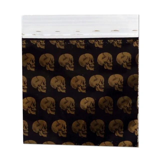 Plantadiscount Parafernalia Zipper Bags Skull sacchetti zip LDPE