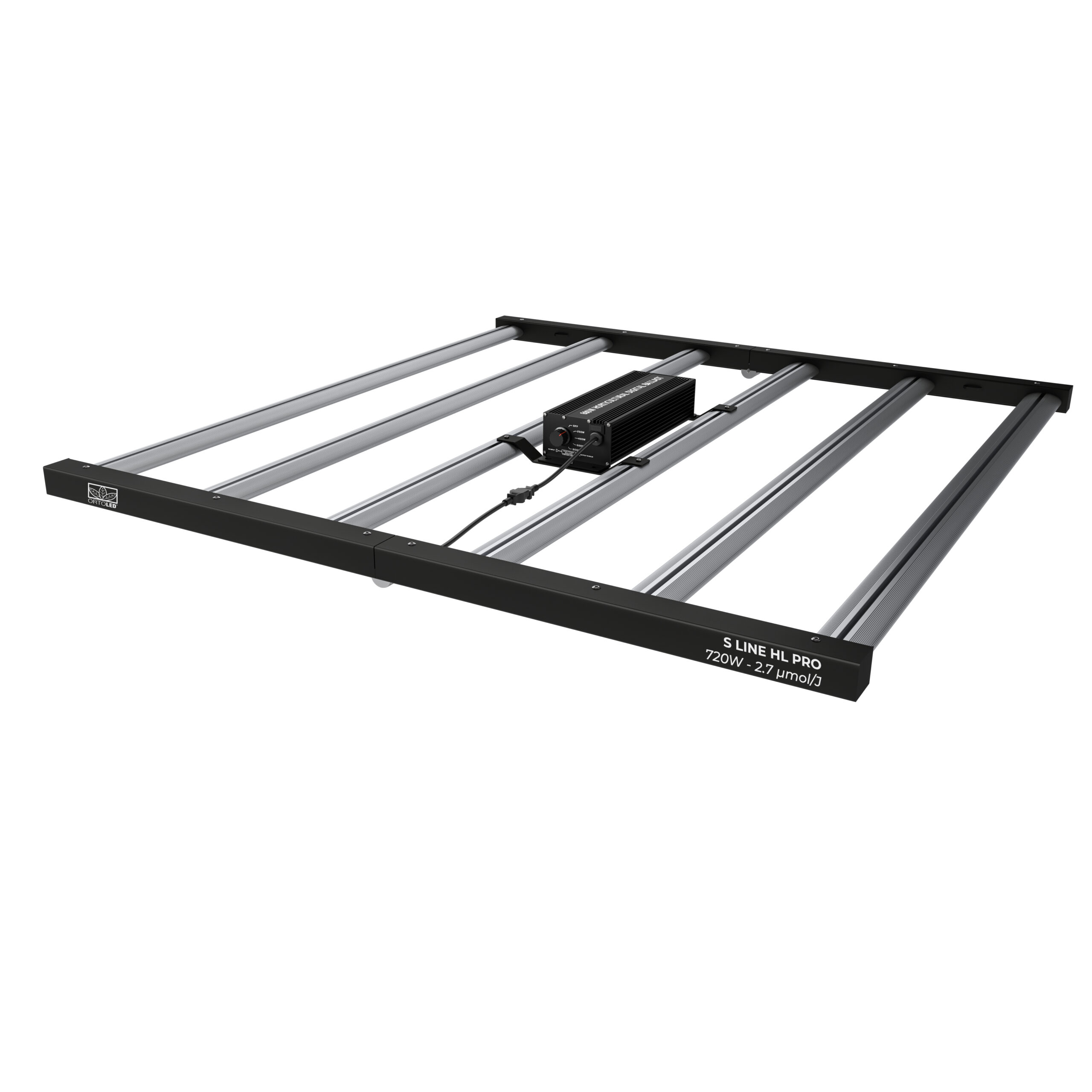 Ortoled Lineari serie ECO S Line Foldable ECO HL Bar Light 2,7 µmol/J 720W PRO lampada LED dimmerabile